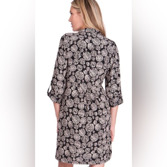 Seraphine Black and White Mini Dress - Picture 2 of 14